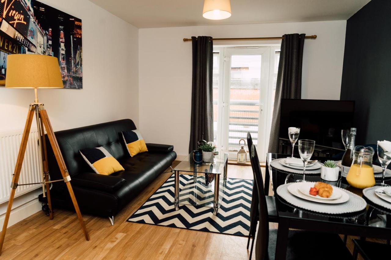 Contractor Stays I Long Stay Offer I Gated Parking I Wifi I Workspace I Pride Apartments Derby Extérieur photo